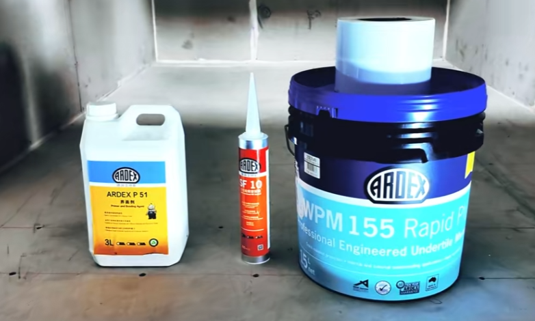 ARDEX 亞德士 防水油,舊樓翻新防水工程首選